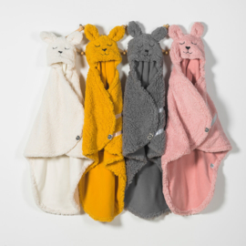 Jollein - Wikkeldeken - Bunny - Mustard