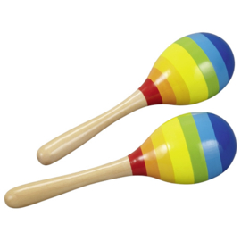 Maracas set van 2, hout