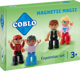 Coblo - Speelfiguren - Poppetjes - 4 - Stuks