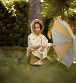Jollein - Outdoor Poncho -  Mini Teddy Bear - Teddy Fleece - 12/36 maanden