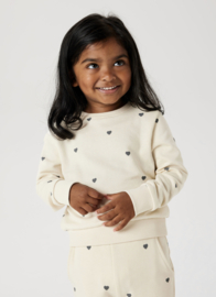 Name It - Sweater - Trui - Valba - Summer - Sand - Hartjes