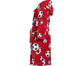 Playshoes - Badjas -  Voetbal - Rood