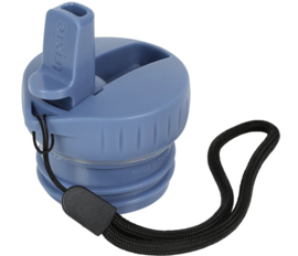 Trixie - Drinkfles - Mrs. Elephant - Olifant - RVS waterfles - Lekvrij - 350ml - Blauw