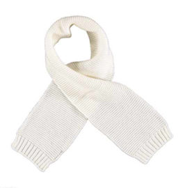 Sarlini - Knit - Baby - Kindermuts + Sjaal - Offwhite - Oortjes