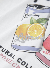 Name It - T-shirt - Girls - NKFHAIMA - Bright White - Tropic Haven