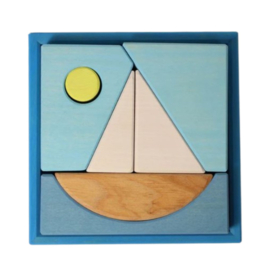 Grimm's De zee puzzel bouwspel