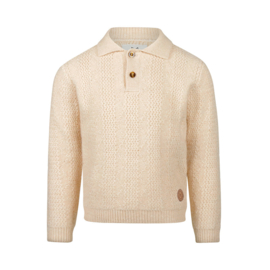 Koko Noko - Polo - Sweater - Tapioca Iced coﬀee