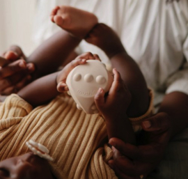 Mushie - Dobbelstenen - Blush - Shifting Sand - 2 stuks
