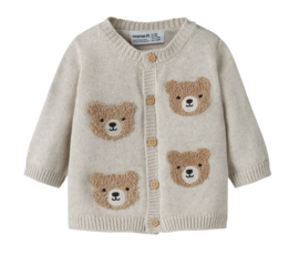 Name It - Knit - Vest - NBMOBASE - Beertjes - Peyote Melange
