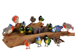 Vilten - Tuinvogels - 20 stuks - Multi - Colour