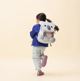 Affenzahn - Rugzak - Groot - Koala - Grijs - Roze - 8 Liter