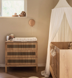 Jollein aankleedkussenhoes - Jersey - Leafy Dreams 50x70 cm