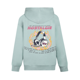 No Way Monday x Job Dutchtuber - Hoodie - Backprint - Ether