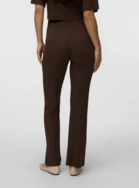Mamalicious - Flared Broek - MLLANE - Hot Fudge