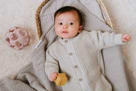 Baby’s Only - Siliconen - Speelbal - Grijpbal - Oud Roze