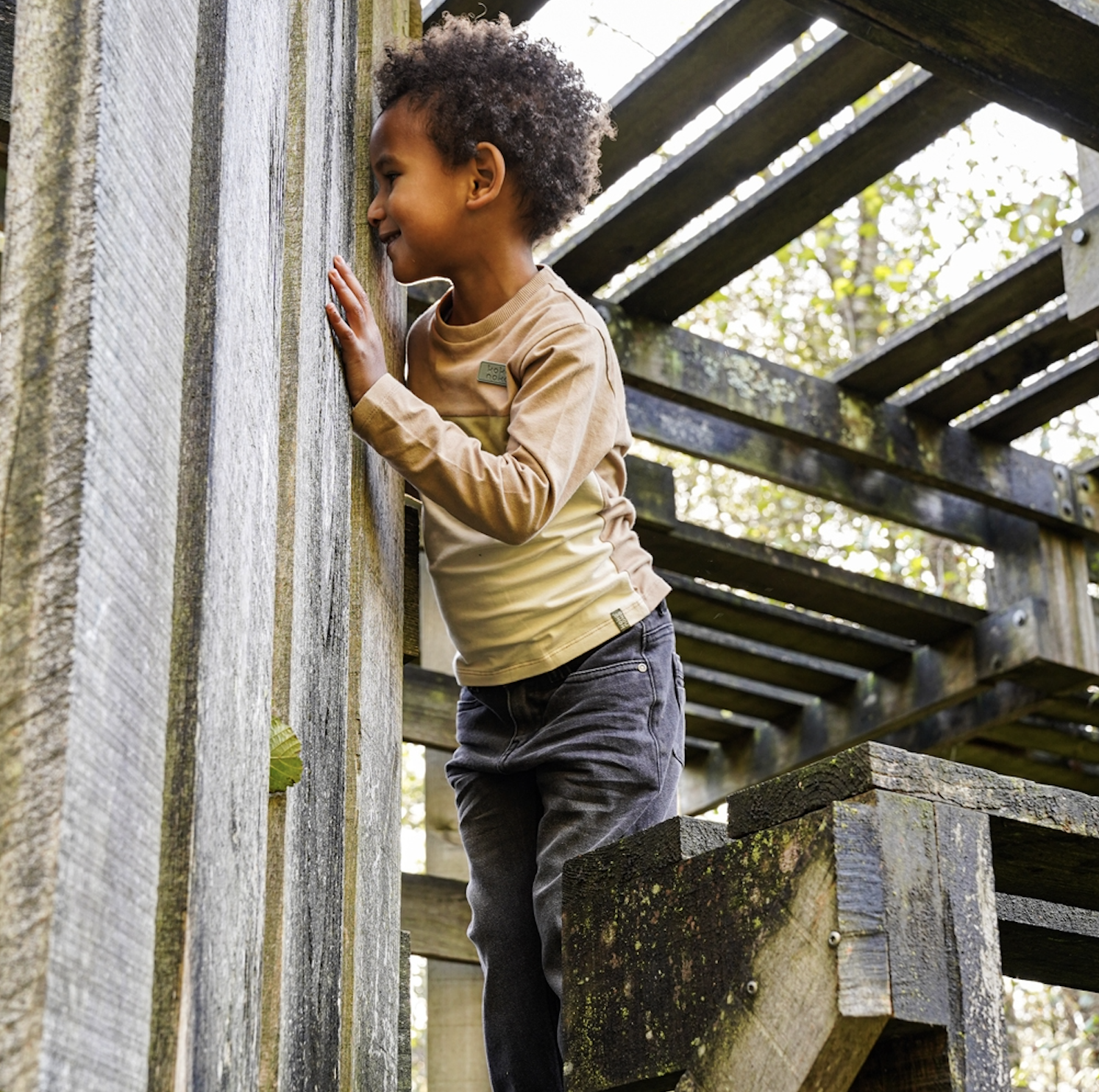 Koko Noko - T-shirt - Longsleeve - Dark Sand