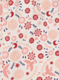 Noppies - Broek - Madras - Bloemetjes