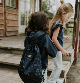 Koko Noko - Gymtas - Zwemtas - Avonturiers - Donkerblauw