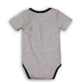 Dirkje - Romper - Handsome - Navy - White - Stripe