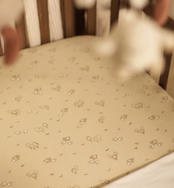 Jollein - Hoeslaken Jersey - Woolly - 40/50x80/90 cm