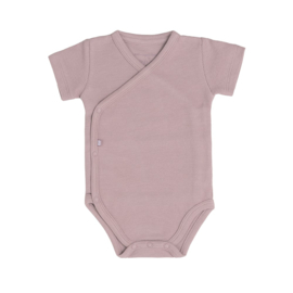 Baby's - Only - Overslagromper - Korte - Mouw - Pure - Oud - Roze