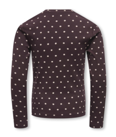 Only - Top - KOGTRINNY - Dots - Fudge