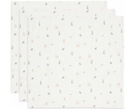 Jollein - Hydrofiele - Doeken - Jungle Jambo - 70x70 cm - 3 stuks