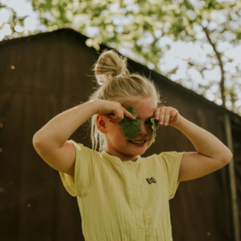 Koko Noko - Jumpsuit - Wide Leg - Geel