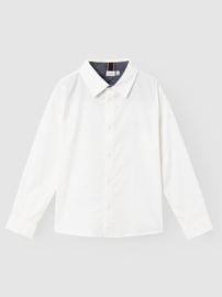 Name It - Blouse - Overhemd - Newsa - Wit - Maat 104