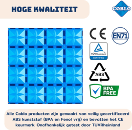 Coblo - Basisplaten - Blauw - Groen - Set - Van - 2