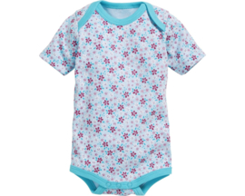 Playshoes - Rompers - 2 stuks - Korte - Mouw - Vogel - Blauw 