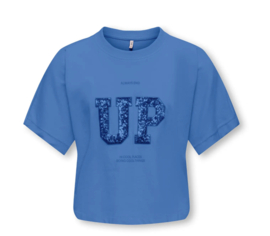Only Girls - T-shirt - KOGSTELLA - Ultramarine