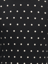 Only - Top - KOGTRINNY - Dots - Zwart