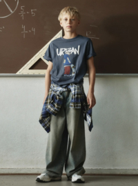 Name It - Broek - NKMBEN X-SKATER - Vintage Medium Blue Denim