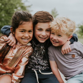 Koko Noko - T-shirt - Bladeren - Navy