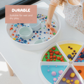 Inspire My Play - Schepjes - 3-delig - Rood - Geel