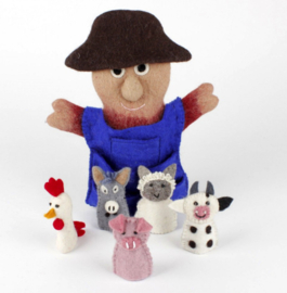 Handpop - Boer - Met - Dieren