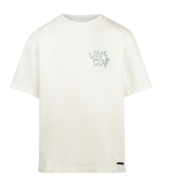 No Way Monday - T-shirt - Backprint - Off White - Loose Fit