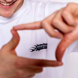 No Way Monday x Job Dutchtuber - Sweater - Backprint - Bright White