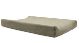 Jollein - Aankleedkussenhoes - Badstof - 50x70 cm - Olive - Green