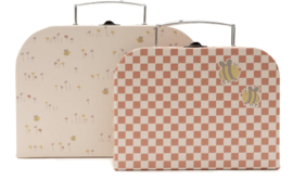 Jollein - Baby - Speelkoffertjes - Pretty Picnic - 2 stuks