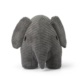 Bon Ton Toys - Olifant - Corduroy Grey - 33 cm