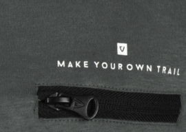 No Way Monday - T-shirt - Longsleeve - Army - Green - Maat 98