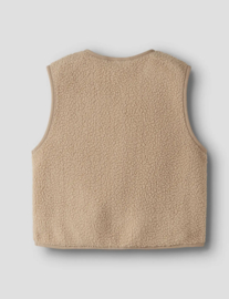 Name It - Vest - NMMOWE - Teddy - Sesame