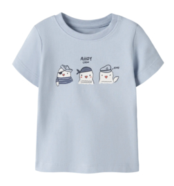 Name It T-shirt - NBMFallon - Blue Fog