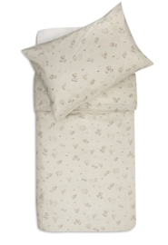 Jollein - Dekbedovertrek met sloop - Woolly - 120x150 cm