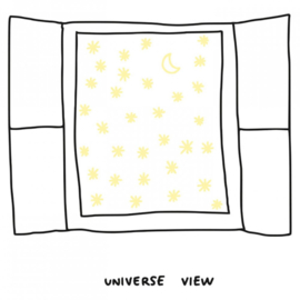 Chispum - Wall - Sticker - Glow - In - The - Dark - Window To The Universe