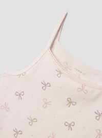 Name It - Hemden - Tops - Barely - Pink - Strikjes - 2 stuks