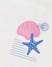 Name It - T-shirt - NKFHENNIE - Backprint - Cloud Dancer