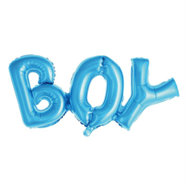 Folie - Ballon - Boy - Blauw
